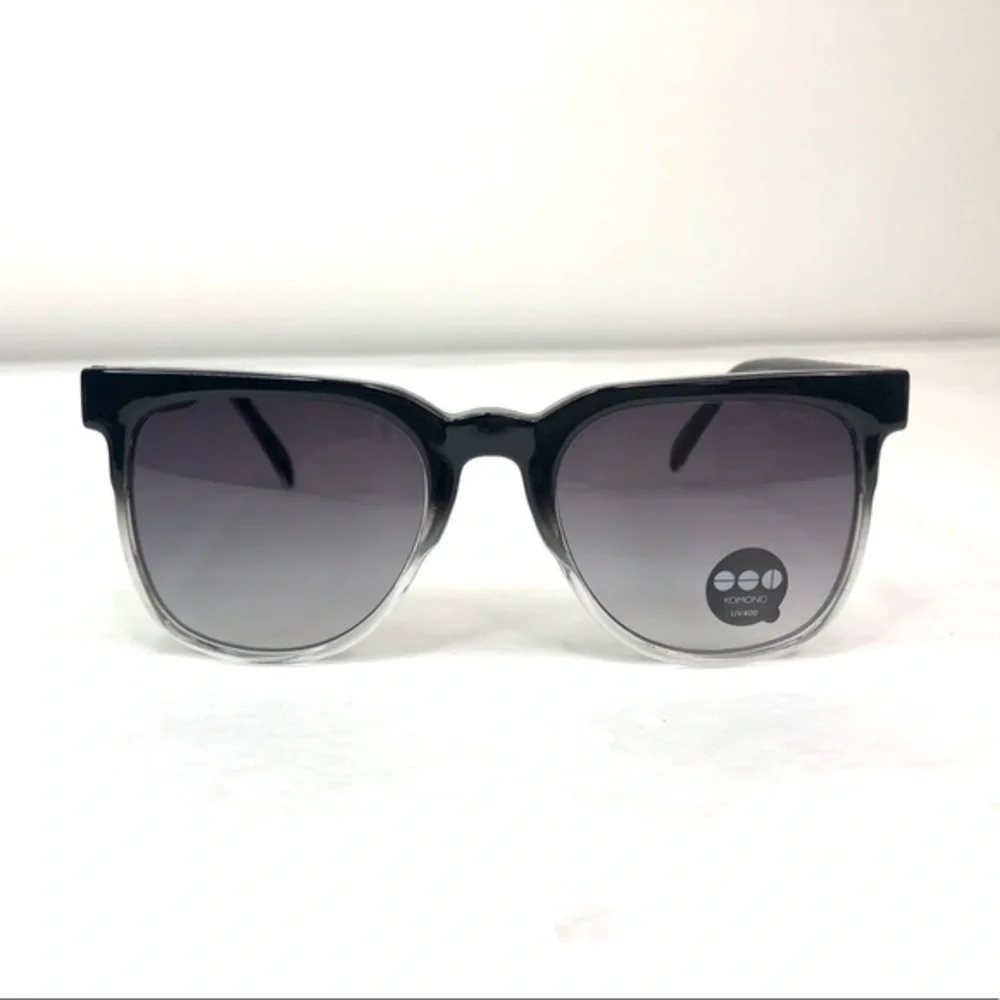 KOMONO Riviera Paisley Sunglasses NEW black grey